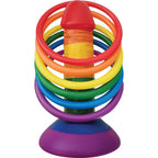 Rainbow Pecker Party Ring Toss Game Adult Erotic Party Toy Multi > Novelties > Gag Gifts