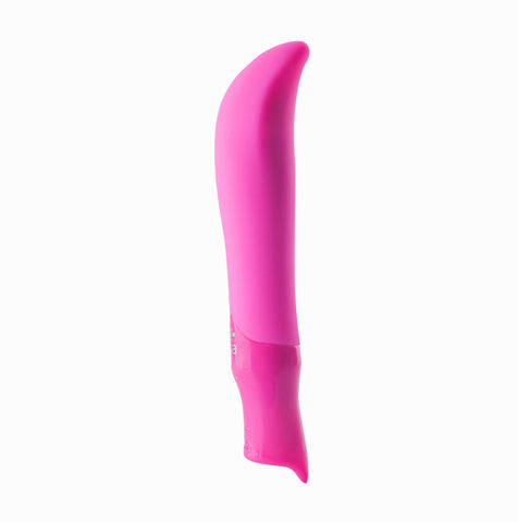 Maddie Silicone G-Spot Vibrator Rechargeable Pink Mini Toy Pink BULLETS