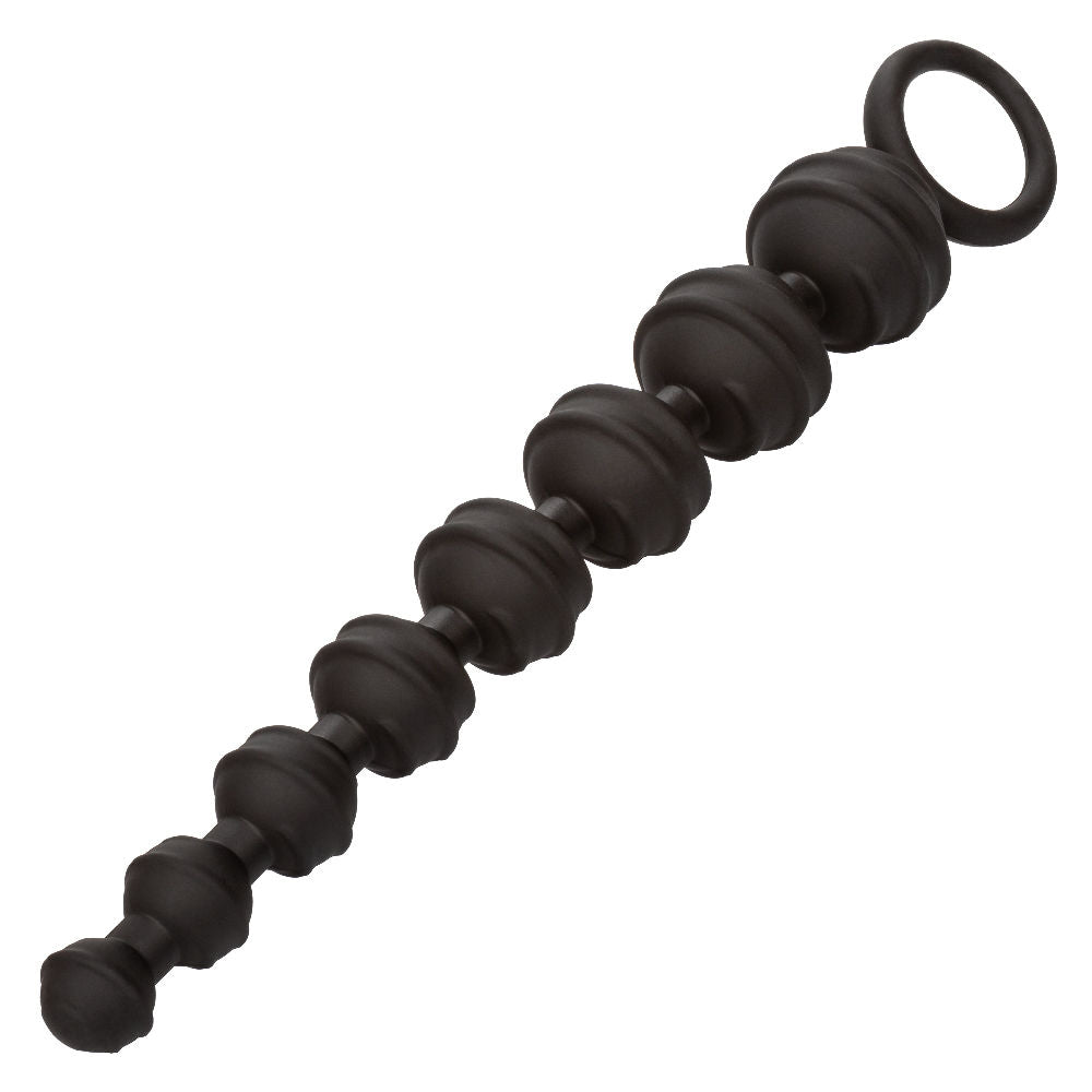 Colt Power Drill Anal Beads Black Silicone Adult Toy Black Beads