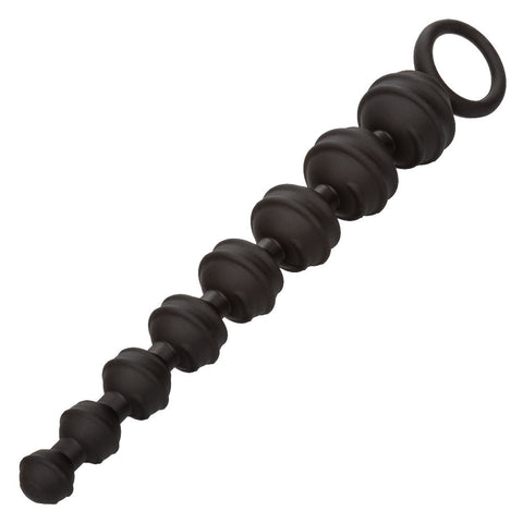 Colt Power Drill Anal Beads Black Silicone Adult Toy Black Beads