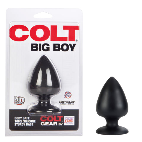 Colt Big Boy Black Silicone Man Sized Probe With Sturdy Base ANAL TOYS