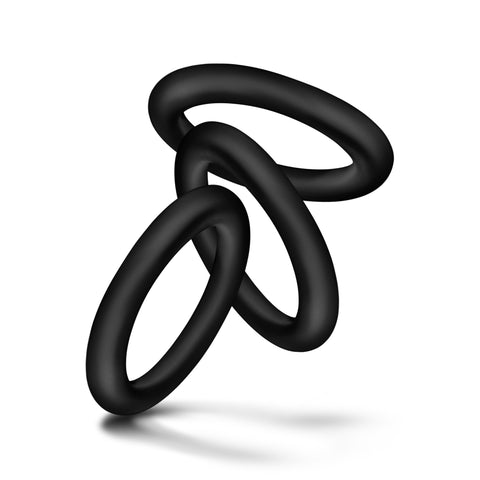Performance VS2 Pure Premium Silicone Small Cock Rings Set of 3 COCK RING Set
