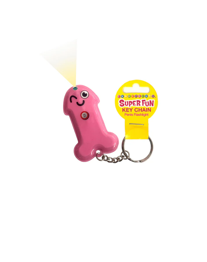 Little Genie Super Fun Penis Flashlight Keychain Set of 6 – Keychain Accessory > Novelties > Keychains