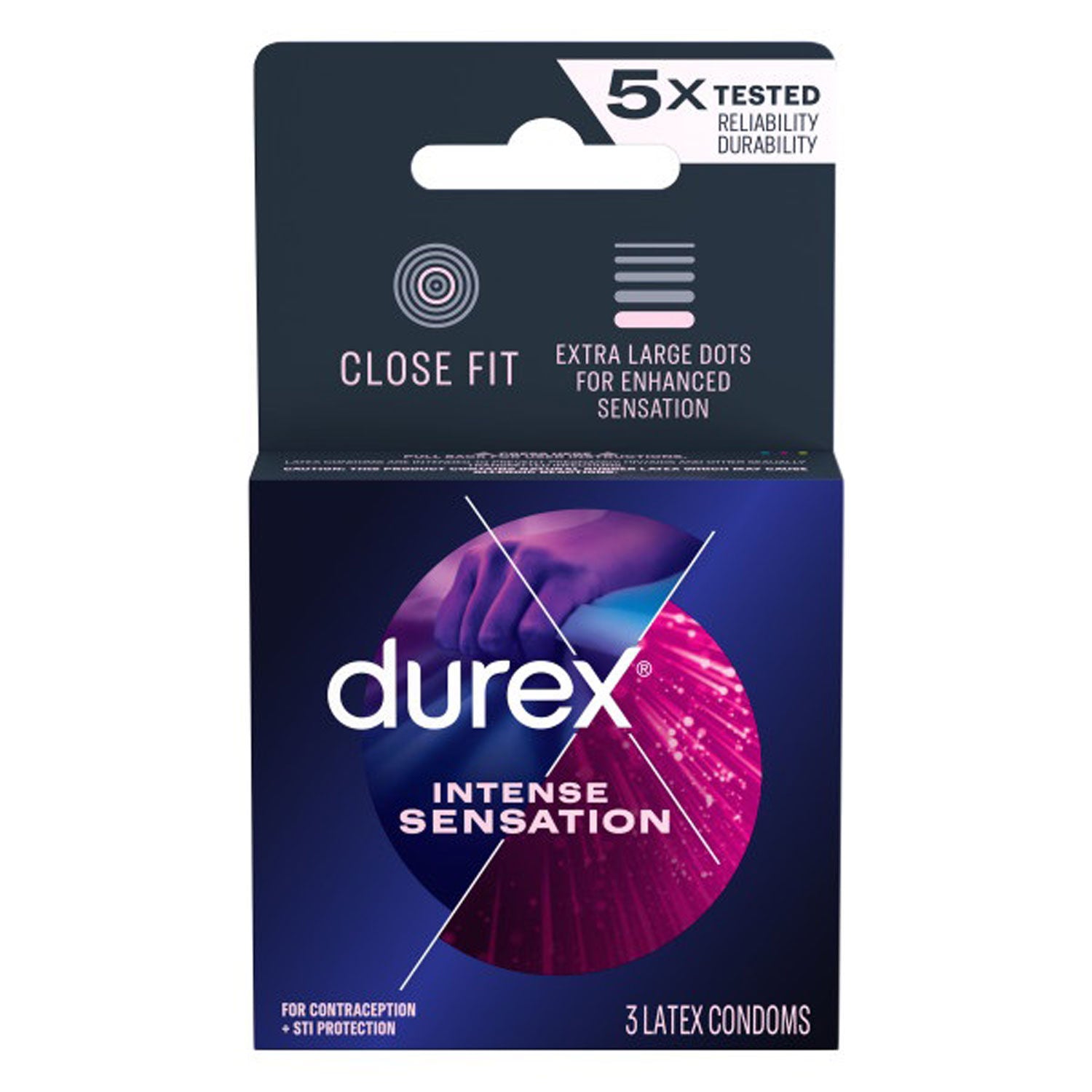Durex Intense Sensation - 3 Pack Default Title > Essentials > Condoms