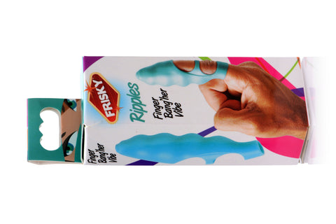 Ripples Finger Bang-Her Teal Vibrator Discreet Adult Toy BULLETS