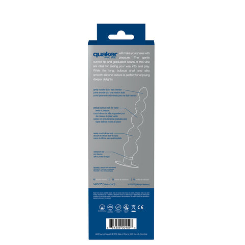 Quaker Midnight Madness Anal Vibrator with Curved Beads Design > Anal Range > Anal Beads