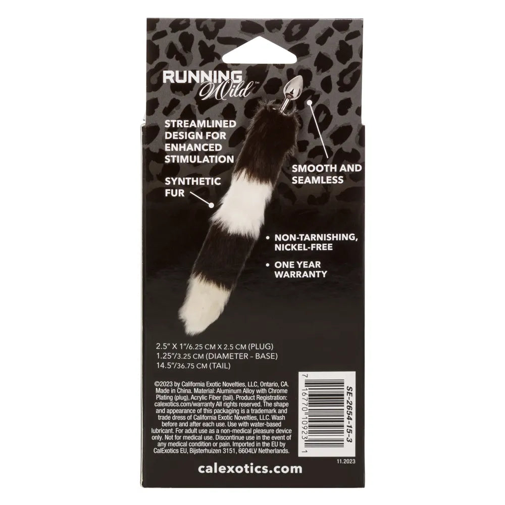 Running Wild Tail – Metallic Probe with Long Tail Accessory > Anal Range > Tail Butt Plugs