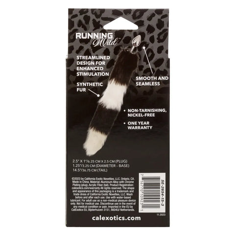 Running Wild Tail – Metallic Probe with Long Tail Accessory > Anal Range > Tail Butt Plugs