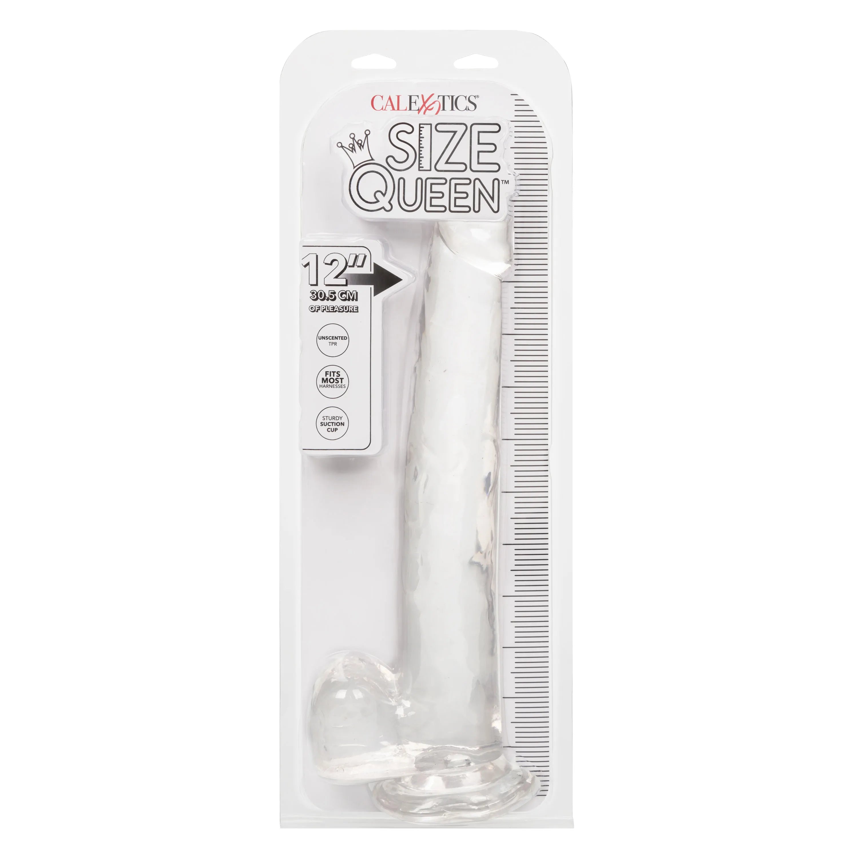 Size Queen 12 Inch Realistic Dildo – Firm 30.5 Cm Dildo > Dildos > Large Dildos