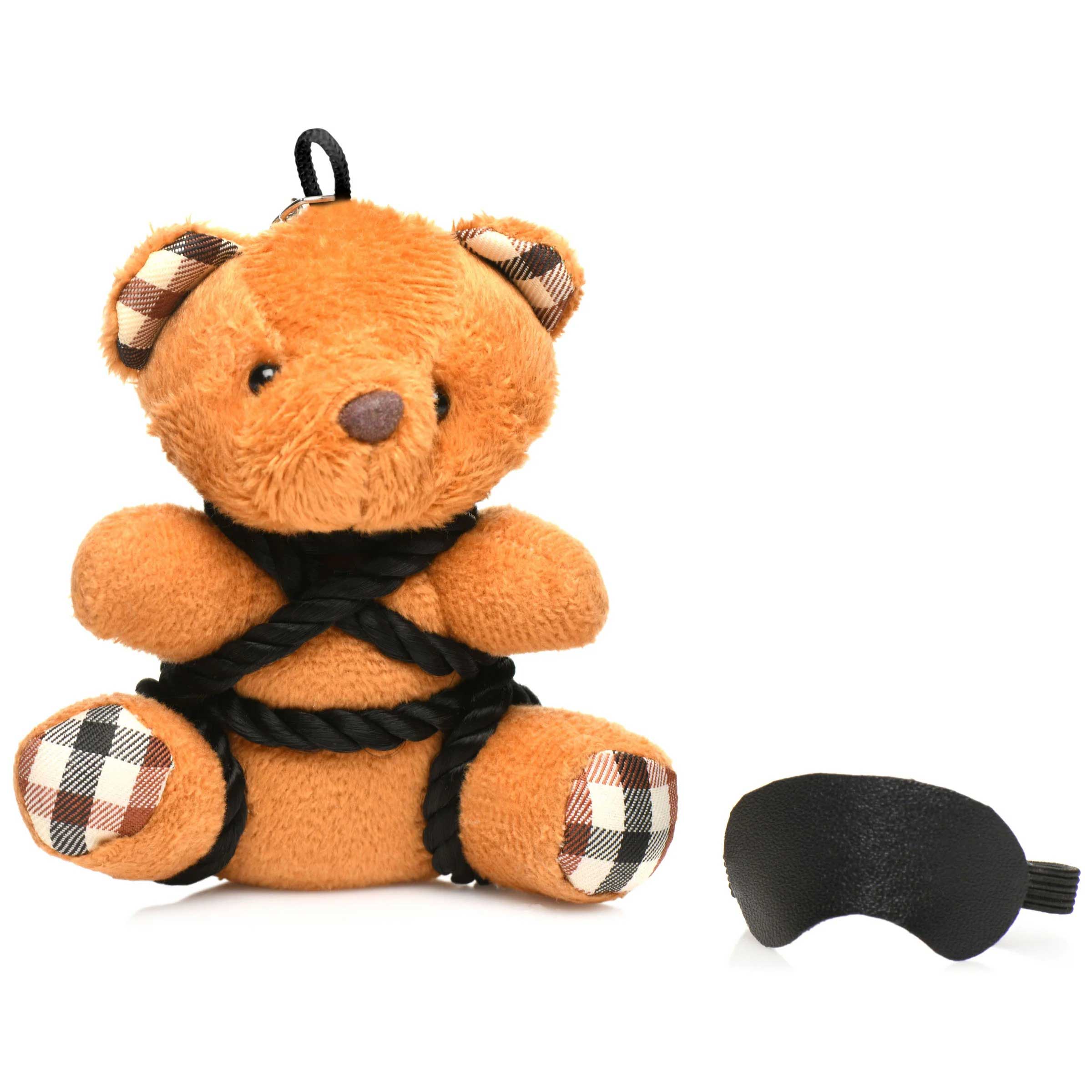 Master Series Rope Teddy Bear Keychain for Adult Fun and Playful Decor Gag Gifts & Novelties