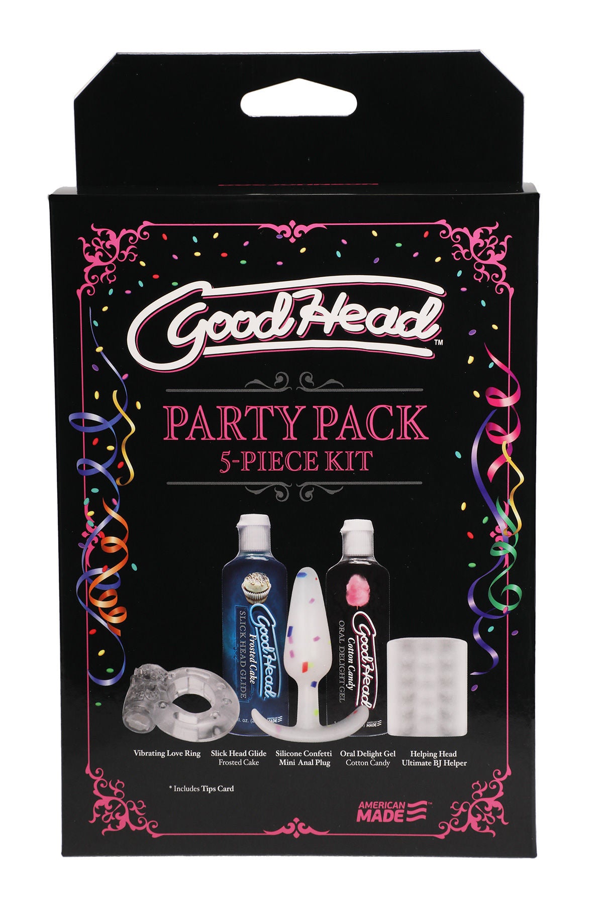Goodhead Party Pack 5 Piece Oral and Anal Pleasure Kit ANAL TOYS