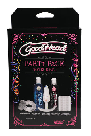 Goodhead Party Pack 5 Piece Oral and Anal Pleasure Kit ANAL TOYS