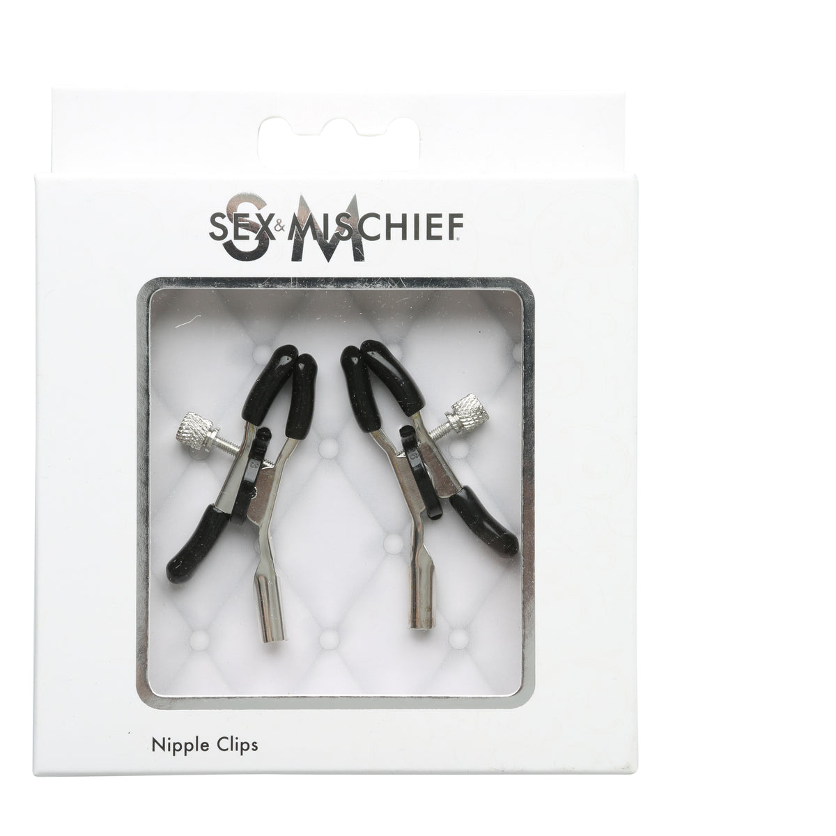 Sex and Mischief Nipple Clips with Adjustable Features and Rubber-Tipped Comfort > Sex Toys > Nipple Clamps