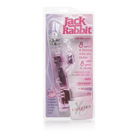 Thrusting Orgasm Jack Rabbit (Pink) – Dual Motor Rabbit Vibrator VIBRATORS-RABBIT-MULTI