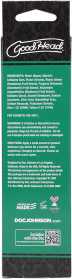 Good Head Oral Delight (Green Apple) – Oral Sex Enhancer Gel 4 oz > Lube > Oral Gels & Sprays