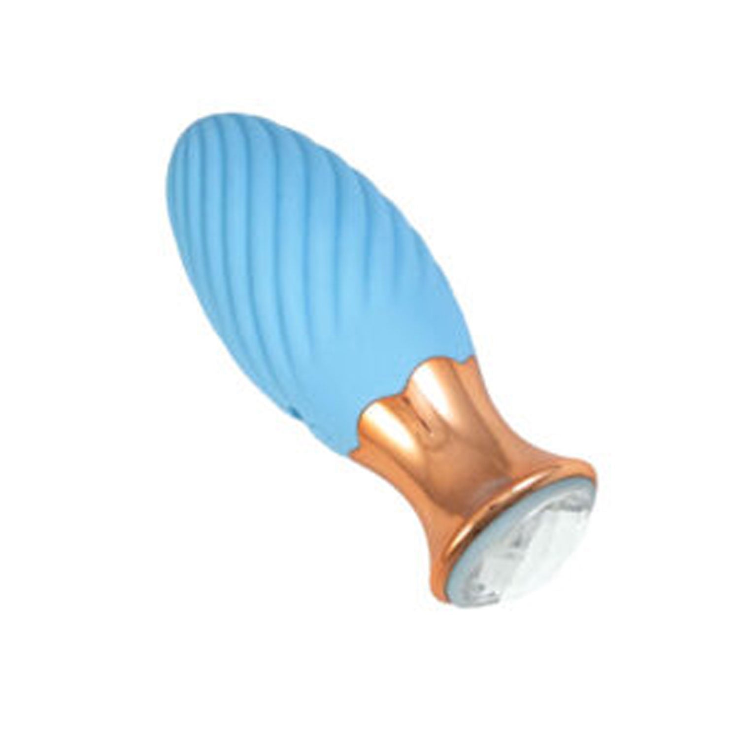 Nasstoys Goddess Diamond Tulip Clitoral Massager in Blue STIMULATORS