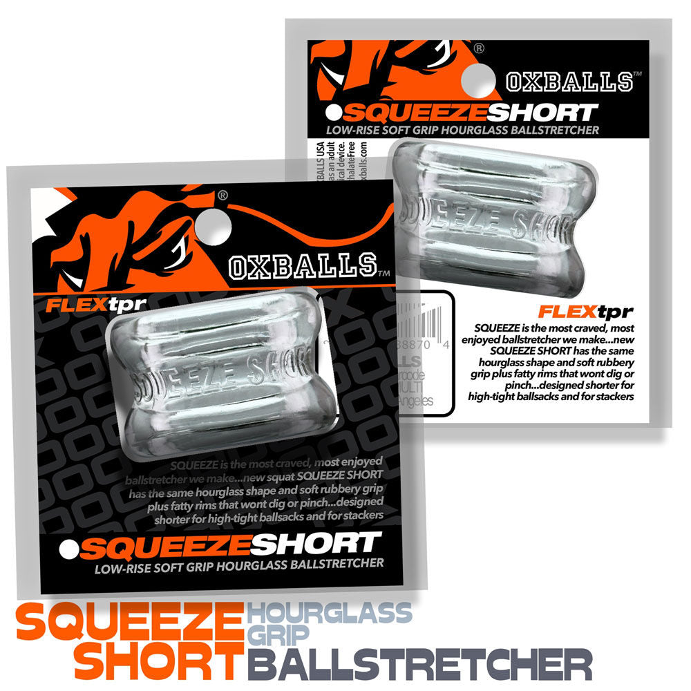 Squeeze Short (Black) – Rubber Ballstretcher Clear Ball Stretcher