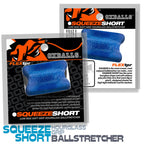 Squeeze Short (Black) – Rubber Ballstretcher Blue > Sex Toys For Men > Ball Stretchers