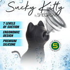 Sucky Kitty (Black) – Clitoral Stimulator with 7 Levels of Suction > Sex Toys For Ladies > Clitoral Vibrators and Stimulators