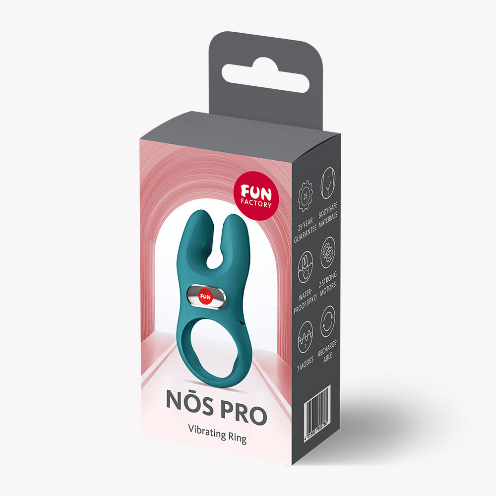 Fun Factory NŌS Classic Vibrating Cock Ring Green