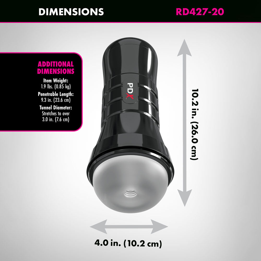 Pdx Wet Pussies Super Slide and Glide Xxl Stroker > Sex Toys For Men > Masturbators > Manual