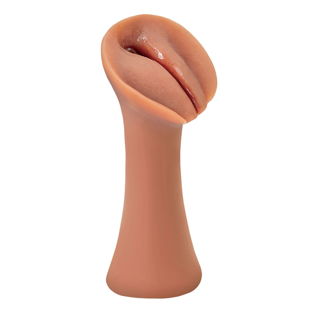 Pdx Extreme Wet Pussies Slippery Slit Tan Stroker > Sex Toys For Men > Masturbators > Manual