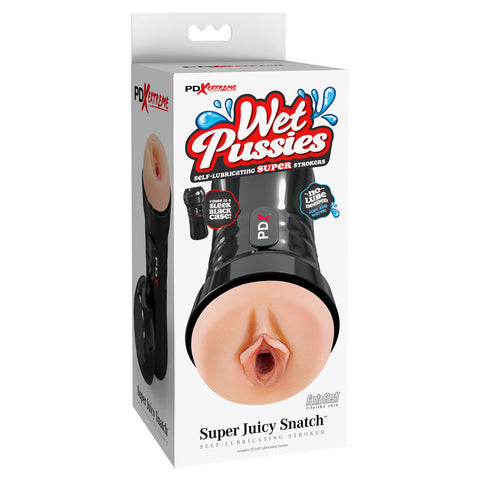 Pdx Extreme Wet Pussies Super Juicy Snatch Flesh Stroker Strokers - Manual