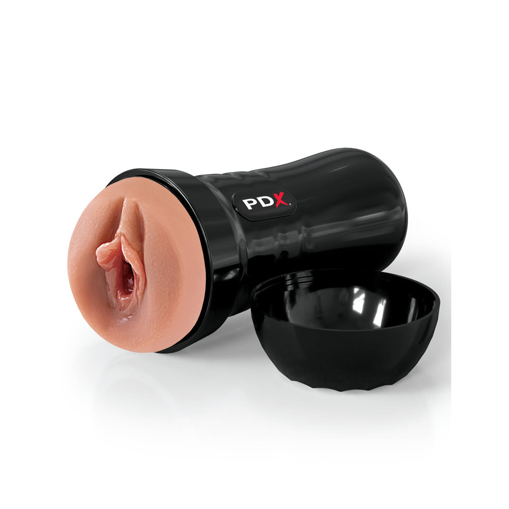 Pdx Extreme Wet Pussies Super Juicy Snatch Stroker Brown > Sex Toys For Men > Masturbators > Manual