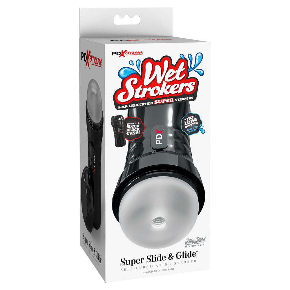 Pdx Extreme Wet Strokers Super Slide and Glide > Sex Toys For Men > Masturbators > Manual