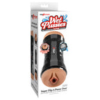 Pdx Wet Pussies Super Flip A Pussy Over Dual Ended Stroker Vagina And Ass > Sex Toys For Men > Masturbators > Manual