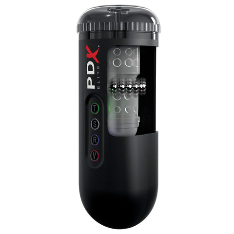 Pipedream Extreme Toyz Elite Moto Blower Black Powered Masturbator Strokers - Auto
