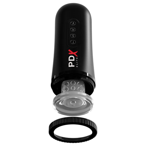 Pipedream Extreme Toyz Elite Moto Blower Black Powered Masturbator Strokers - Auto