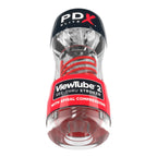 Pdx Elite Viewtube 2 Clear Stroker > Sex Toys For Men > Masturbators > Manual