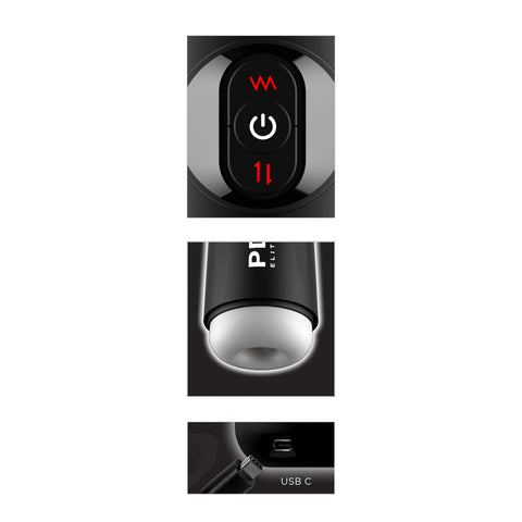 Pdx Elite Moto Milker Suction Stroker Strokers - Auto