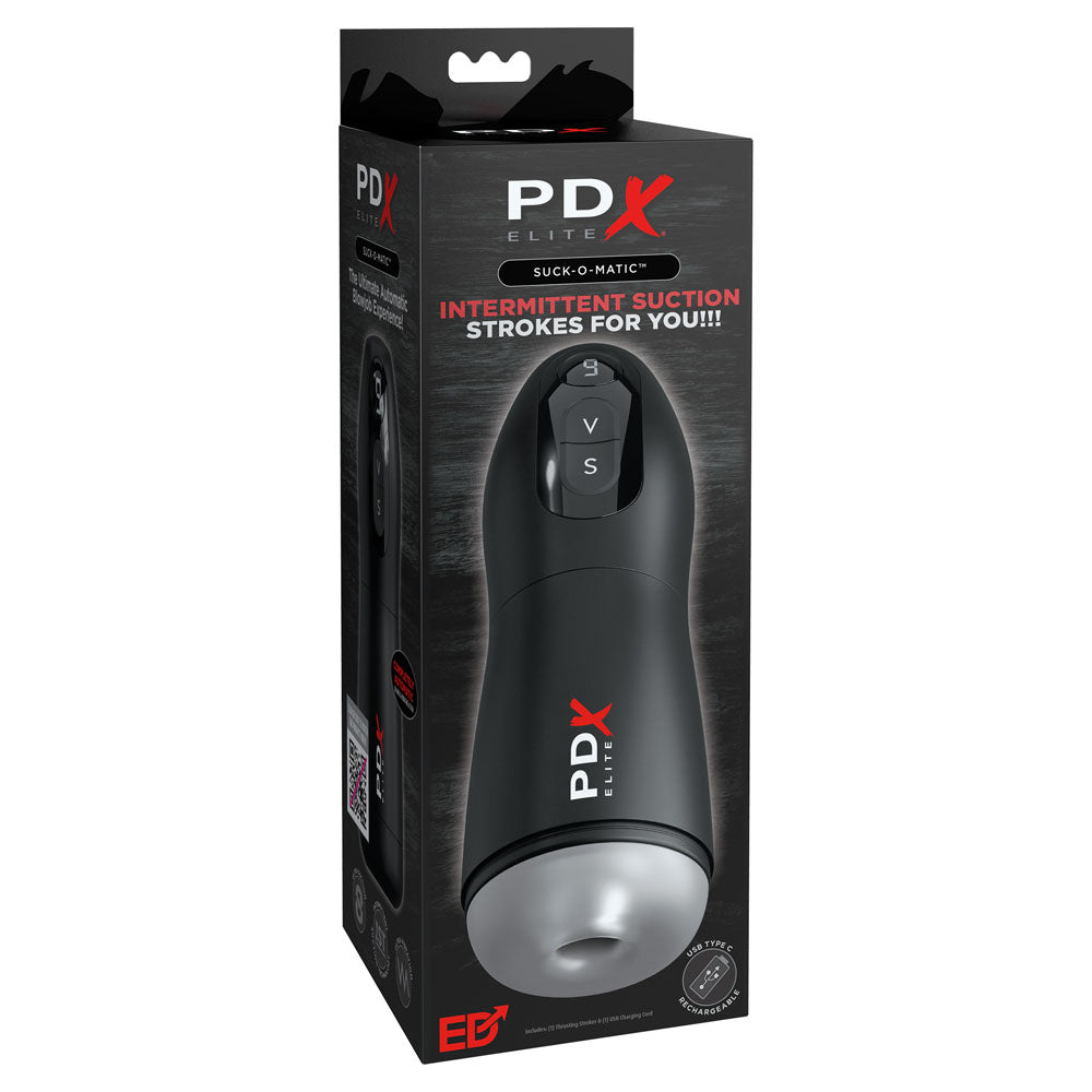 Pdx Elite Suck O Matic Suction Stroker Strokers - Auto