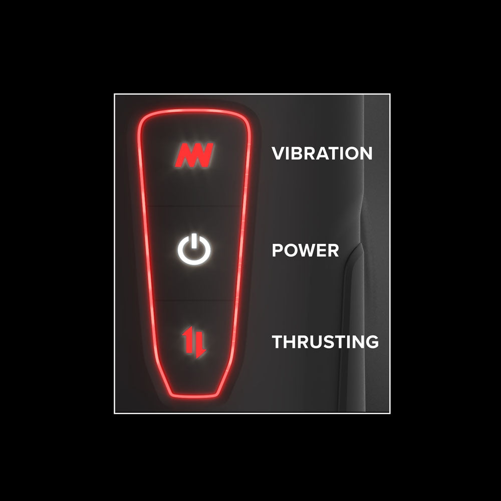 Pdx Elite Milk Me Hotter Thrusting Heating and Vibrating Auto Stroker Device > Sex Toys For Men > Masturbators Premium
