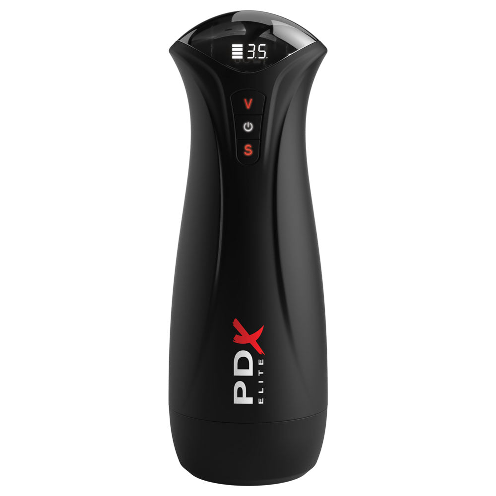 PDX Elite Fuck-Gasm 9.7 Inch USB Rechargeable Auto Stroker Strokers - Manual