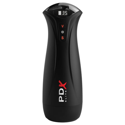PDX Elite Fuck-Gasm 9.7 Inch USB Rechargeable Auto Stroker Strokers - Manual