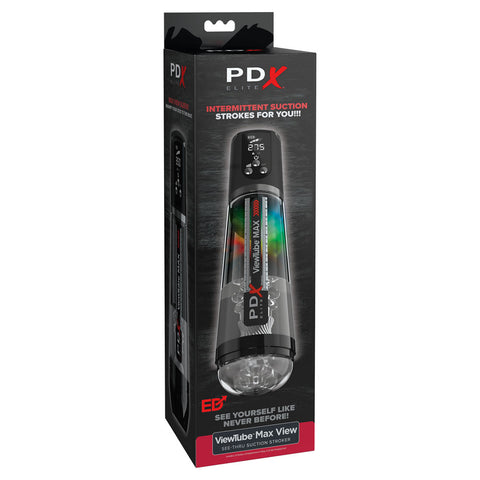 Pdx Elite Viewtube Max Clear Suction Auto Stroker Strokers - Auto