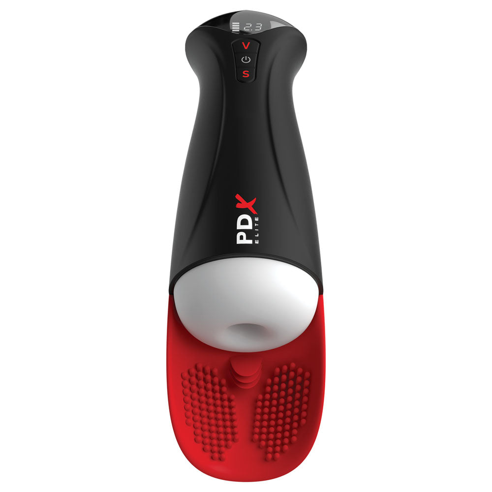 Pdx Elite Fap-O-Matic Pro Xl Red Usb Rechargeable Auto Stroker Strokers - Auto