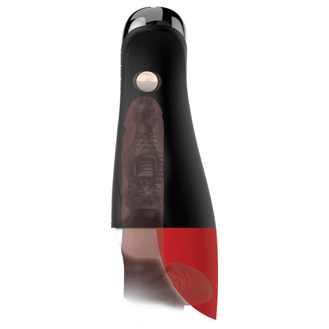 Pdx Elite Fap-O-Matic Pro Xl Red Usb Rechargeable Auto Stroker Strokers - Auto