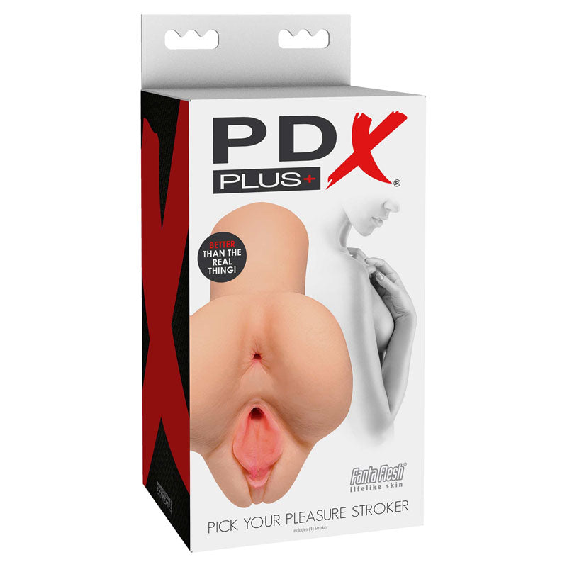 Pick Your Pleasure Stroker – Ultra-Realistic Male Stroker Made with Fanta Flesh Material > Sex Toys For Men > Masturbators > Manual