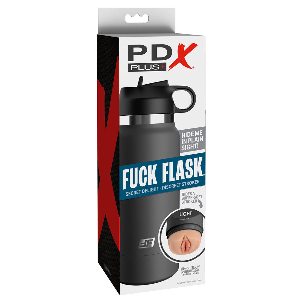 Pdx Plus Fuck Flask Secret Delight Discreet Stroker Strokers - Manual