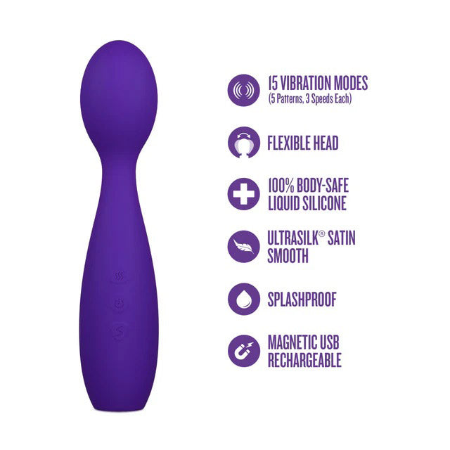 Sexy Things Velvet High – Powerful Wand Vibrator with 15 Vibration Modes > Vibrators > Standard Vibrators