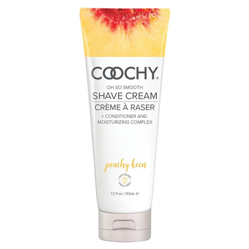 Coochy Oh So Smooth Peachy Keen Shave Cream 7.2 Fl Oz Cream Peach > Essentials > Bath & Body Main image