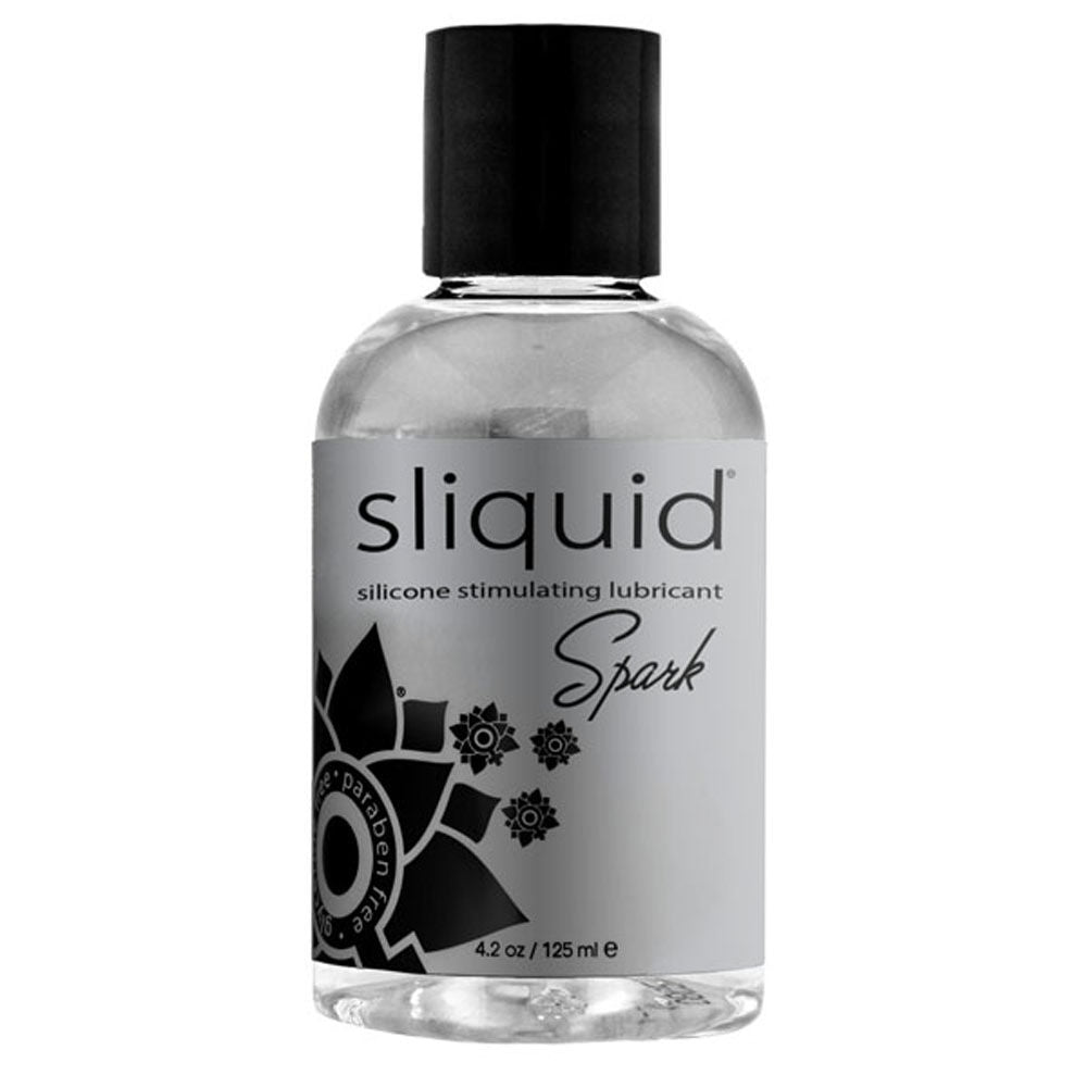 Sliquid Spark Menthol Silicone Lubricant 4.2 Oz Vegan Friendly Default Title Silicone Lubricant