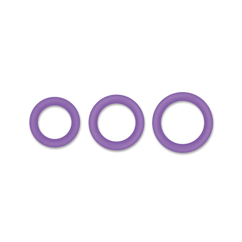 Firefly Halo - Glow In Dark 55 mm Cock Ring - Purple COCK RINGS