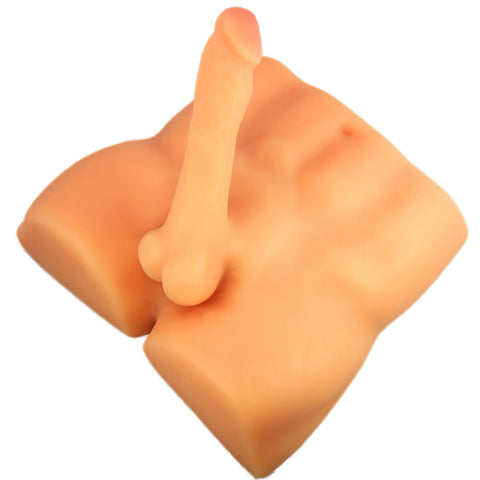 X5 Men Rough Rider (Beige) – Realistic Dual Density Masturbator Dildos & Dongs