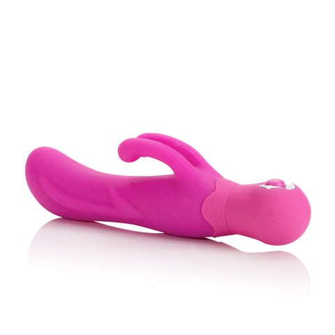 Posh Blue Silicone Thumper Dual Massager with 3 Speeds VIBRATORS-RABBIT