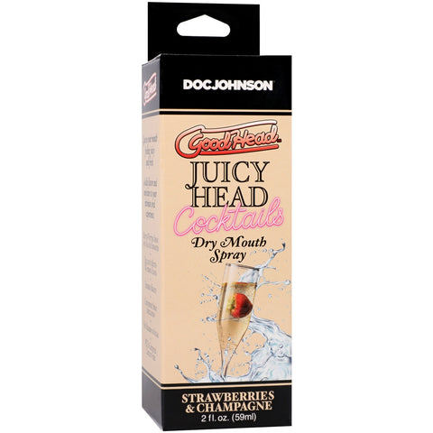 Goodhead - Juicy Head - Cocktails Dry Mouth Spray Strawberries/champagne - 2oz Default Title Lubricants, Creams & Glides